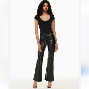GOOD AMERICAN LEATHER pants NWT